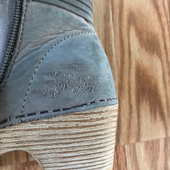 COPY - Dansko Markie Fringe nubuck leather booties - Picture 5 of 6